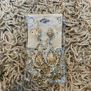 Fashion Jewelry Gold Earrings